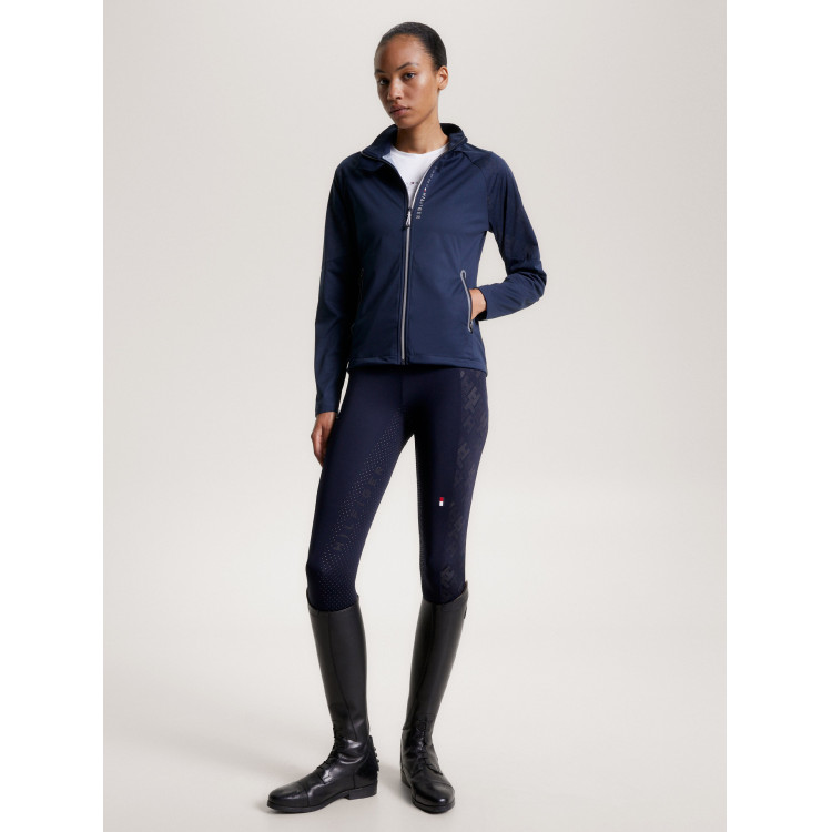 Chaqueta cortavientos Tommy Hilfiger Equestrian Reflective Zurich para mujer Chaqueta cortavientos Tommy Hilfiger Equestrian Reflective Zurich para mujer