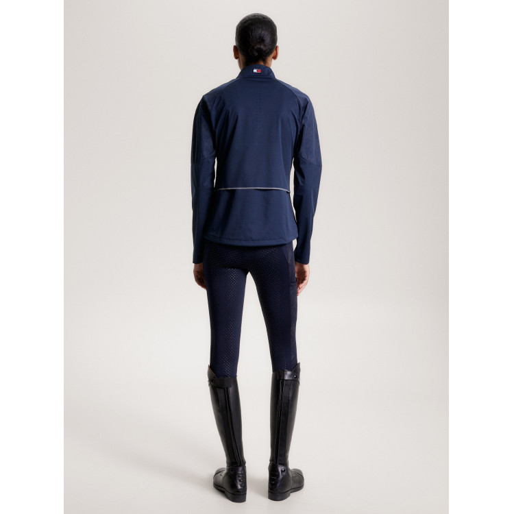Chaqueta cortavientos Tommy Hilfiger Equestrian Reflective Zurich para mujer Chaqueta cortavientos Tommy Hilfiger Equestrian Reflective Zurich para mujer