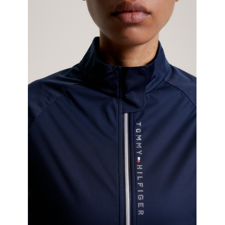 Chaqueta cortavientos Tommy Hilfiger Equestrian Reflective Zurich para mujer Chaqueta cortavientos Tommy Hilfiger Equestrian Reflective Zurich para mujer