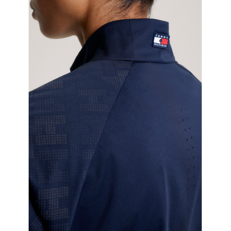Chaqueta cortavientos Tommy Hilfiger Equestrian Reflective Zurich para mujer Chaqueta cortavientos Tommy Hilfiger Equestrian Reflective Zurich para mujer