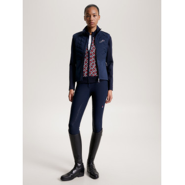 Chaleco sin mangas Tommy Hilfiger Equestrian Gramercy Hybrid Azul marino