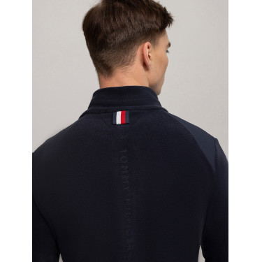 Chaqueta Tommy Hilfiger Equestrian Michigan polar hombre Azul marino Chaqueta Tommy Hilfiger Equestrian Michigan polar hombre Azul marino
