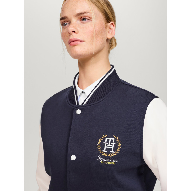 Chaqueta Universitaria Tommy Hilfiger Equestrian Mayfield mujer Chaqueta Universitaria Tommy Hilfiger Equestrian Mayfield mujer