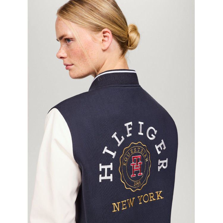 Chaqueta Universitaria Tommy Hilfiger Equestrian Mayfield mujer Chaqueta Universitaria Tommy Hilfiger Equestrian Mayfield mujer