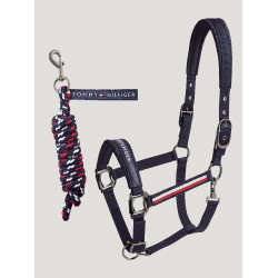 Cabezada y ramal Tommy Hilfiger Equestrian Yale Azul marino Cabezada y ramal Tommy Hilfiger Equestrian Yale Azul marino