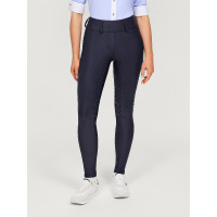 Pantalón Tommy Hilfiger Equestrian Highland Hybrid mujer full grip Azul marino