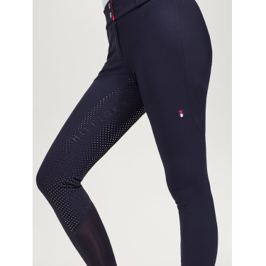 Pantalón Tommy Hilfiger Equestrian Helena full grip mujer Azul marino Pantalón Tommy Hilfiger Equestrian Helena full grip mujer Azul marino