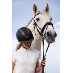 Casco Metálico Brillante Monarch II Horze Negro / negro Casco Metálico Brillante Monarch II Horze Negro / negro