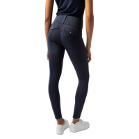 Legging híbrido Horze Anya mujer fullgrip Apertura Azul marino