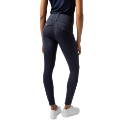 Legging híbrido Horze Anya mujer fullgrip Apertura Azul marino Legging híbrido Horze Anya mujer fullgrip Apertura Azul marino