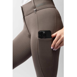 Pantalón de agarre integral para todas las estaciones Horze Mira Marrón colmenilla Marr&amp;oacute;n