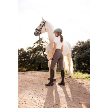 Pantalón de agarre integral para todas las estaciones Horze Mira Marrón colmenilla Marr&amp;oacute;n