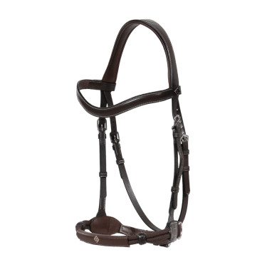 Brida sin bocado Bitless Dy'on Castaño Marr&amp;oacute;n