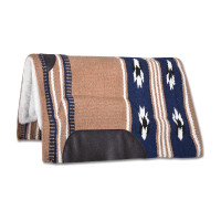 Alfombra Western Waldhausen Utah Beige / azul