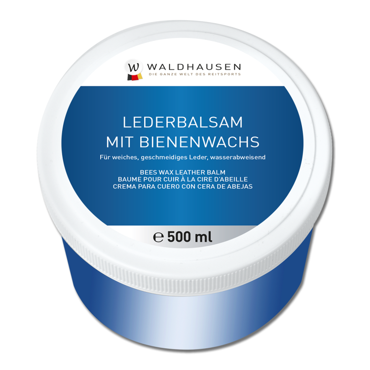 Bálsamo para cuero Waldhausen con cera de abejas 500 ml