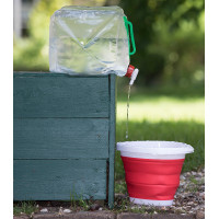 Bidón de agua plegable Waldhausen Transparente