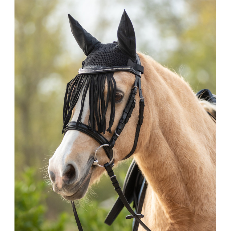 Bonete con orejeras y flecos Waldhausen