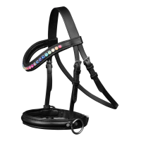 Brida Waldhausen decorativa caballo de madera Negro