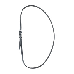 Cuerda Waldhausen placa de equitación Negro