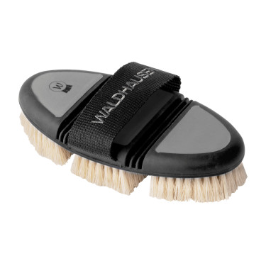 Cepillo de cerda dura Waldhausen Flex Negro / Gris