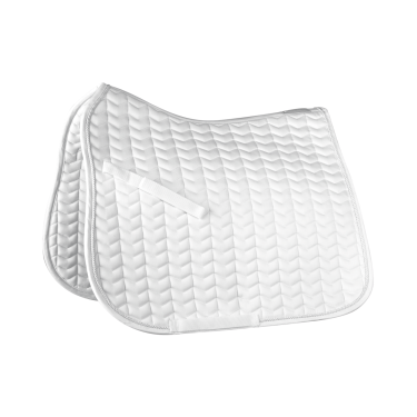 Manta de montar Waldhausen Classic Blanco / blanco