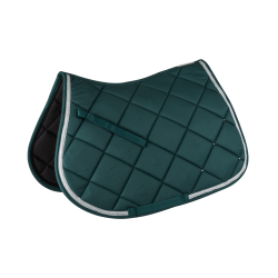 Manta de montar Waldhausen Competition Verde abeto / plata