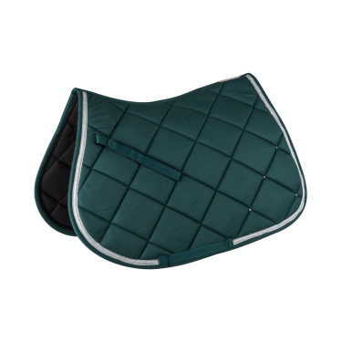 Manta de montar Waldhausen Competition Verde abeto / plata