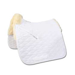 Almohadilla de montar Waldhausen Mailand Blanco
