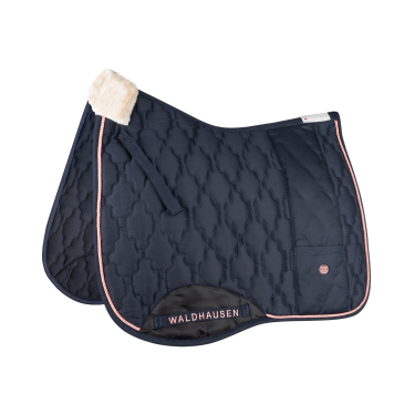 Almohadilla de montar Waldhausen Modern Rosé Azul nocturno / oro rosado Almohadilla de montar Waldhausen Modern Rosé Azul nocturno / oro rosado