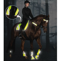 Almohadilla de montar Waldhausen Reflex Neón amarillo