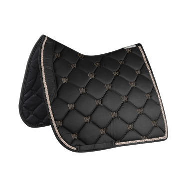 Manta de montar Waldhausen Valencia Negro / oro rosado