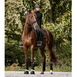 Manta de montar Waldhausen Valencia Negro / oro rosado