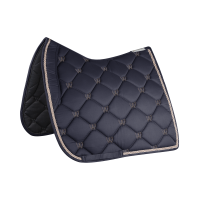 Manta de montar Waldhausen Valencia Azul oscuro / oro rosado