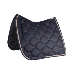 Manta de montar Waldhausen Valencia Azul oscuro / oro rosado