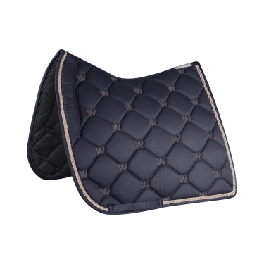 Manta de montar Waldhausen Valencia Azul oscuro / oro rosado