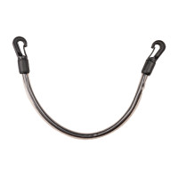 Correa de cola Waldhausen revestida de PVC Negro