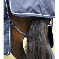 Correa de cola Waldhausen revestida de PVC Negro