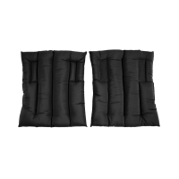 Algodón de recambio Waldhausen para protectores de cuadra, juego de 2 Negro