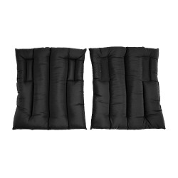 Algodón de recambio Waldhausen para protectores de cuadra, juego de 2 Negro