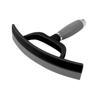 Cuchilla de calor Waldhausen con mango de gel Negro
