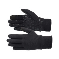 Guantes en fibra polar Horze Avery Negro Guantes en fibra polar Horze Avery Negro