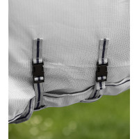 Cubierta anti-moscas y anti-eczema Waldhausen Protect Gris plateado / gris