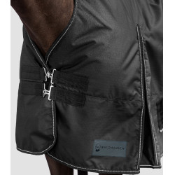 Manta de exterior Waldhausen Nordic High Neck Light Negro