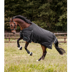 Manta de exterior Waldhausen Scandic 200 g Negro