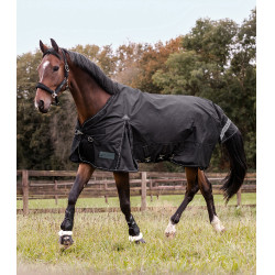 Manta de exterior Waldhausen Scandic 300 g Negro