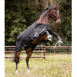 Manta de exterior Waldhausen Scandic 300 g Negro