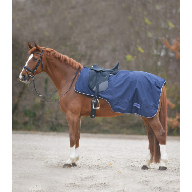 Cubierta de lluvia Waldhausen Comfort con recorte para la silla de montar Cubierta de lluvia Waldhausen Comfort con recorte para la silla de montar