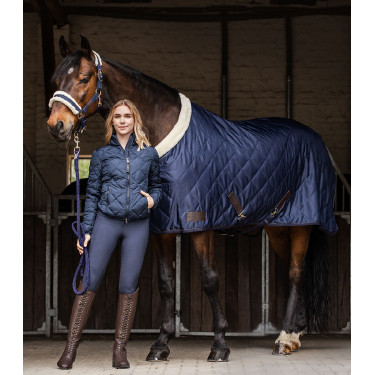 Manta de transporte Waldhausen Exclusive 50 g Azul nocturno