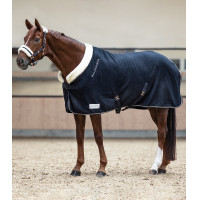 Manta polar Waldhausen Modern Rosé Azul nocturno / oro rosado