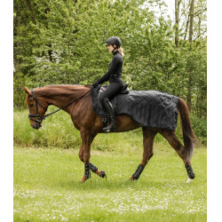 Manta trasera Waldhausen Exclusive 50 g Negro